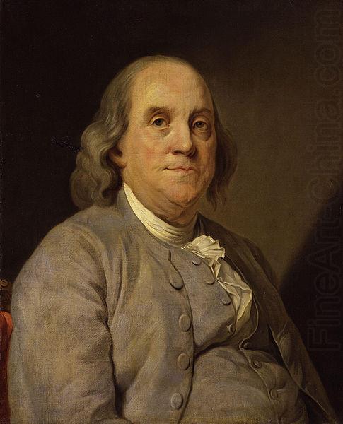 Joseph-Siffred  Duplessis Benjamin Franklin china oil painting image